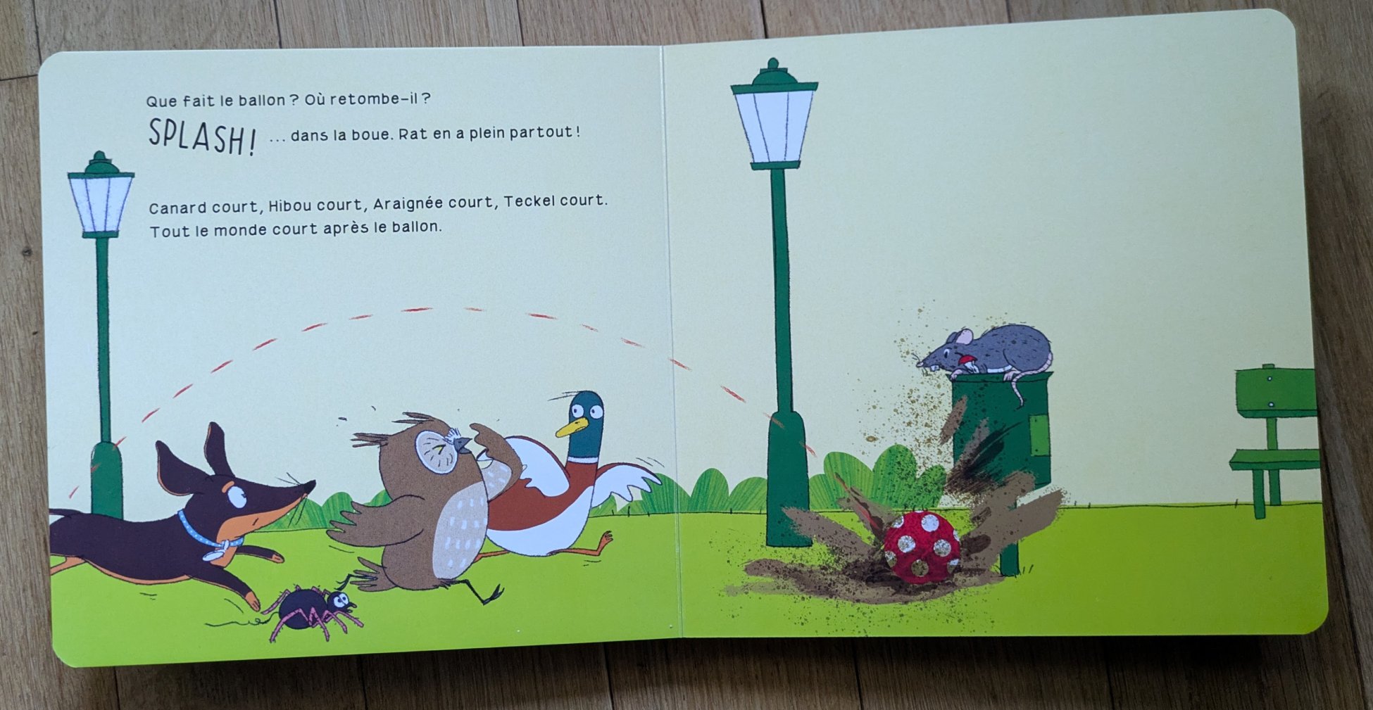 Des illustrations colorées