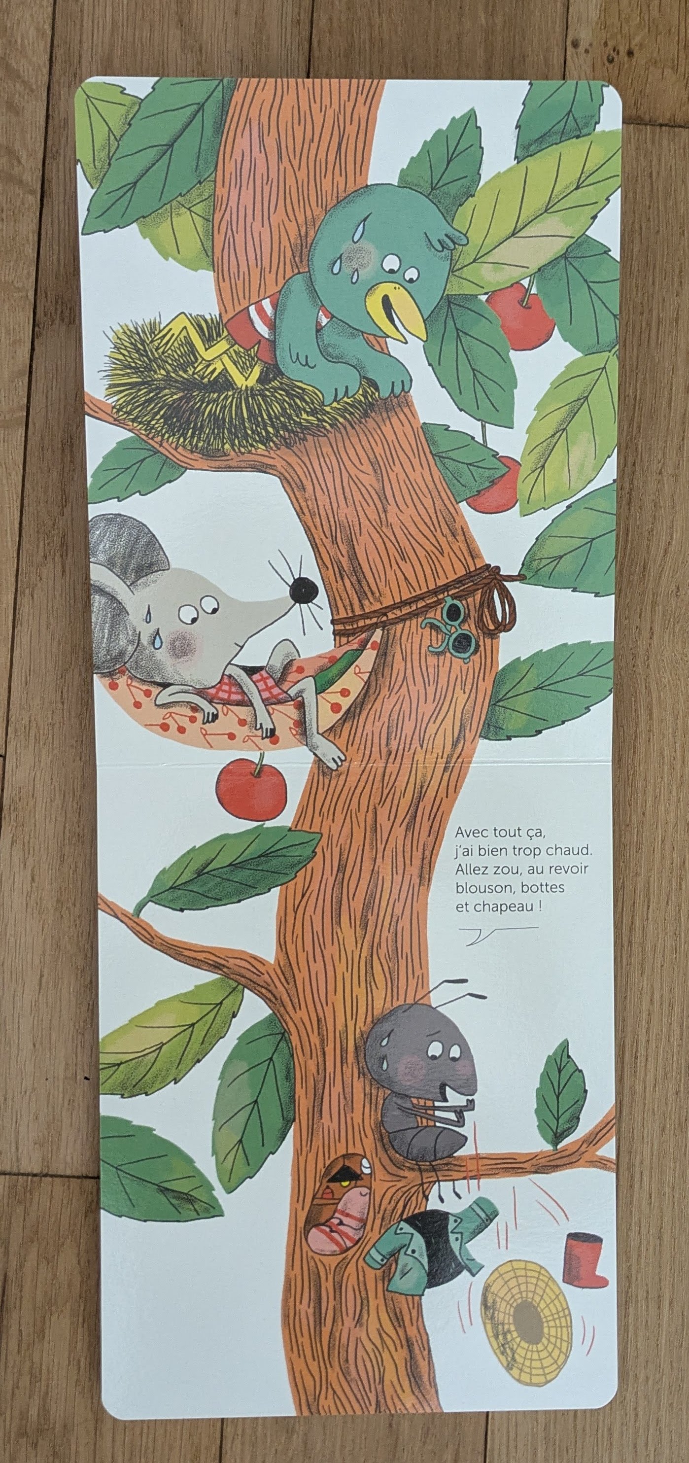 De belles illustrations très colorées