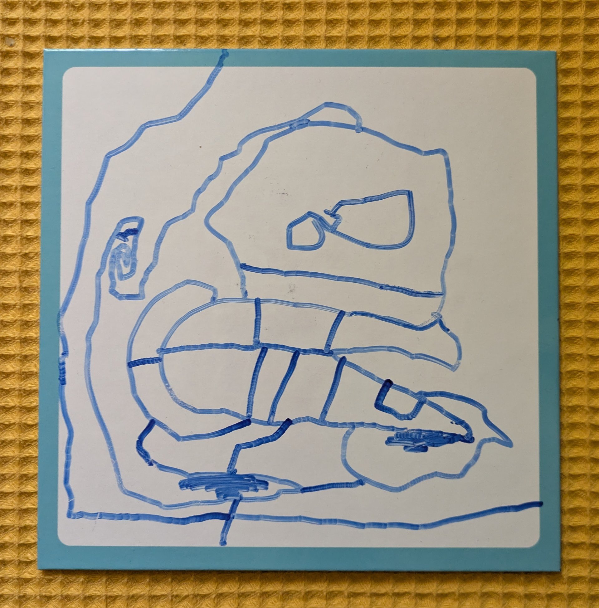 Un artichaut fait par mon fils