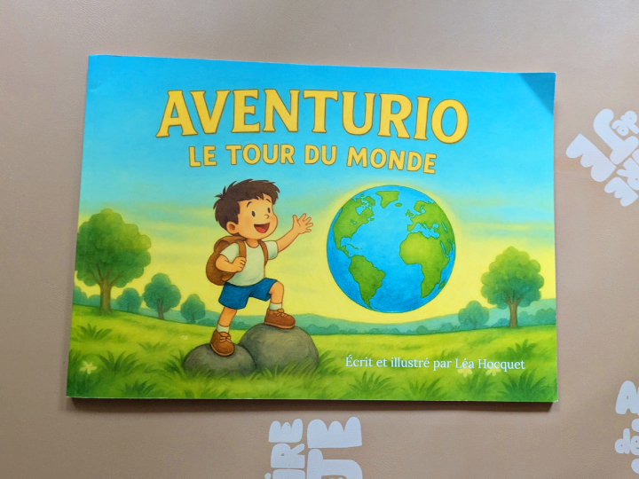 Aventurio le tour du monde de Léa Hocquet.