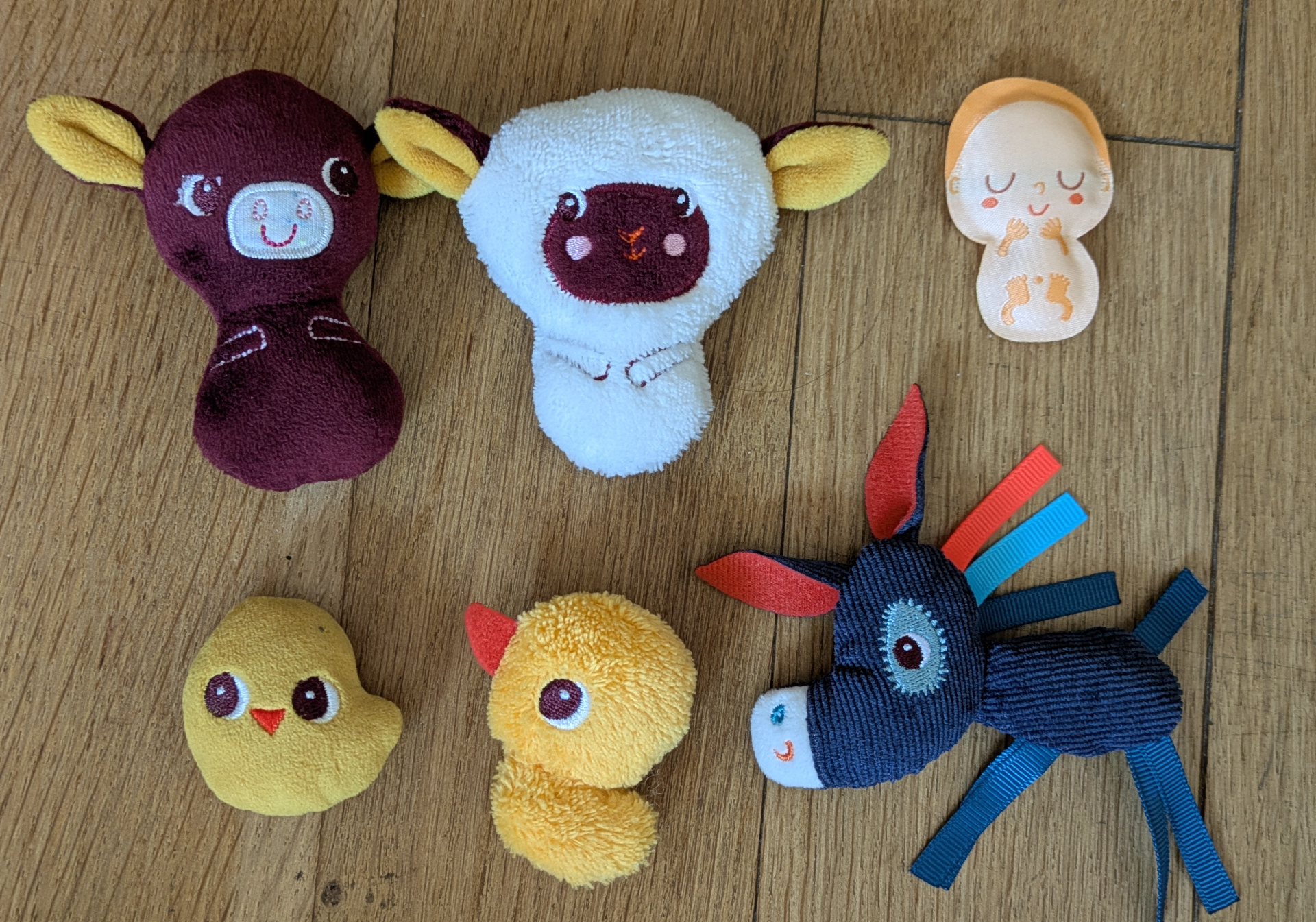 Les animaux de la ferme et bébé