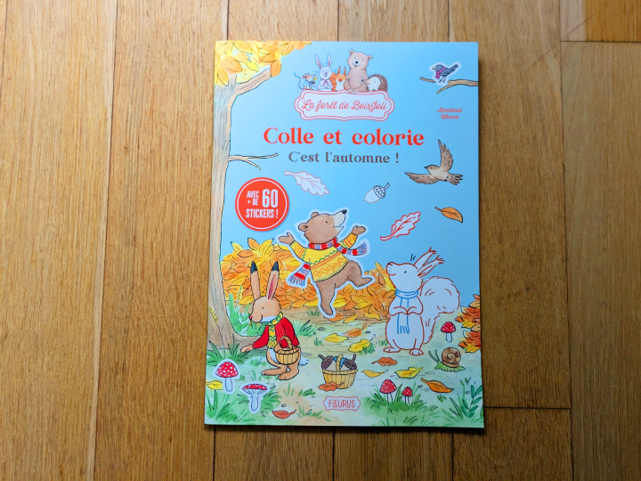 Colle et colorie : c'est l'automne