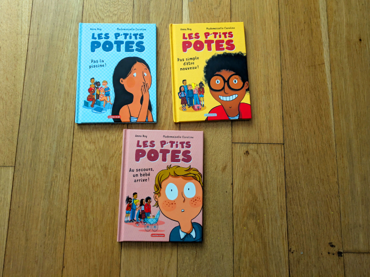 Les p'tits potes de Anna Roy et Mademoiselle Caroline.