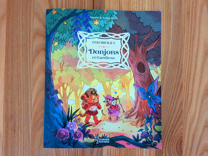 Coloriages Donjons et Gardiens de Sanoe et Anita Oum.