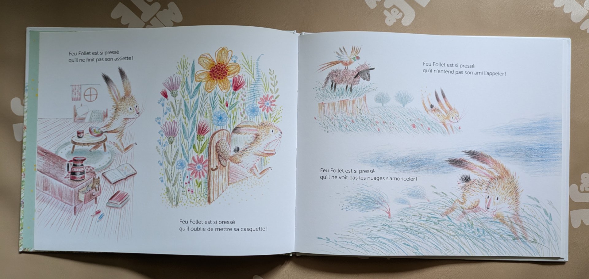 Des illustrations colorées