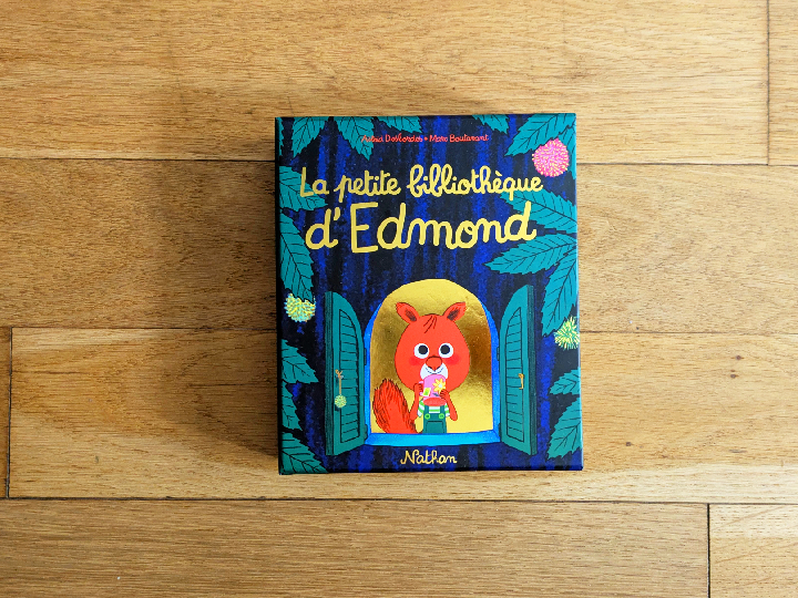 La petite bibliothèque d'Edmond de Astrid Desbordes et Marc Boutavant