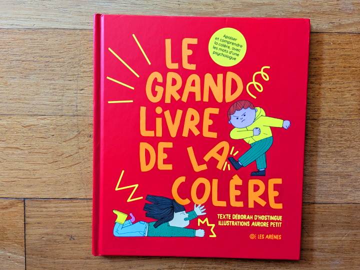 Le Grand Livre de la colère de Déborah D'Hostingue et Aurore Petit.
