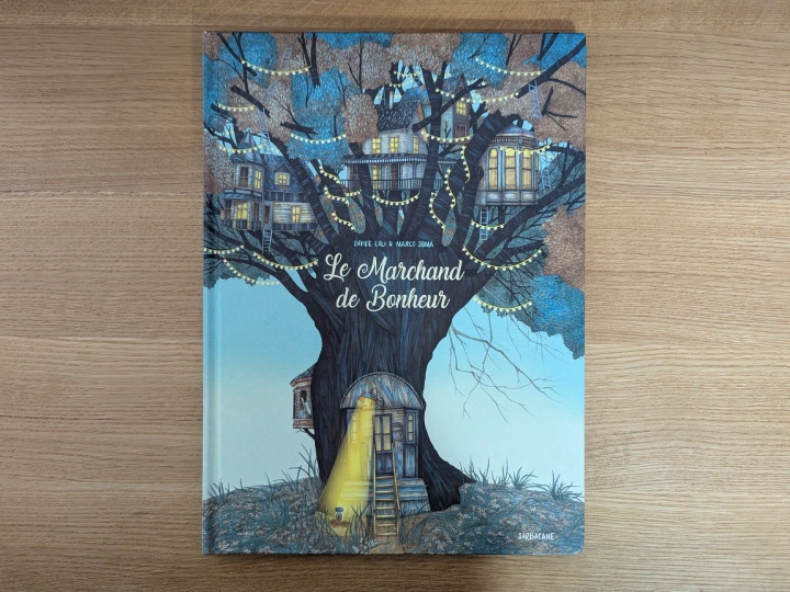 Le marchand de bonheur de Davide Cali et Marco Somà