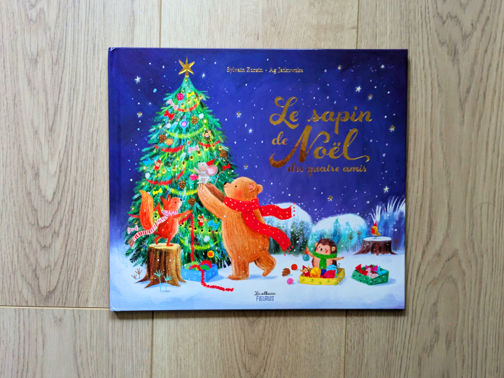 Le sapin de Noël des quatre amis de Sylvain Zorzin et Ag Jatkowska.