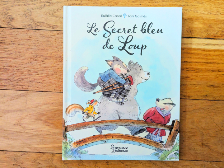 Le secret bleu de Loup de Eulalia Canal et Toni Galmés.