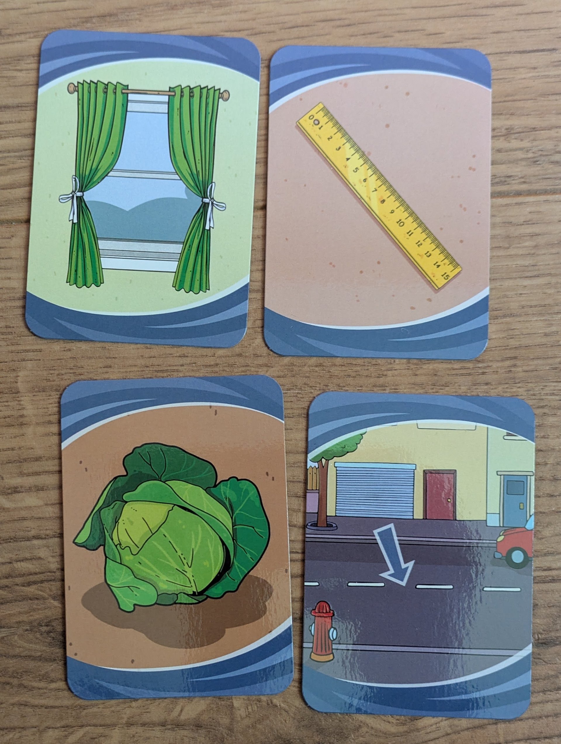 Exemples de cartes