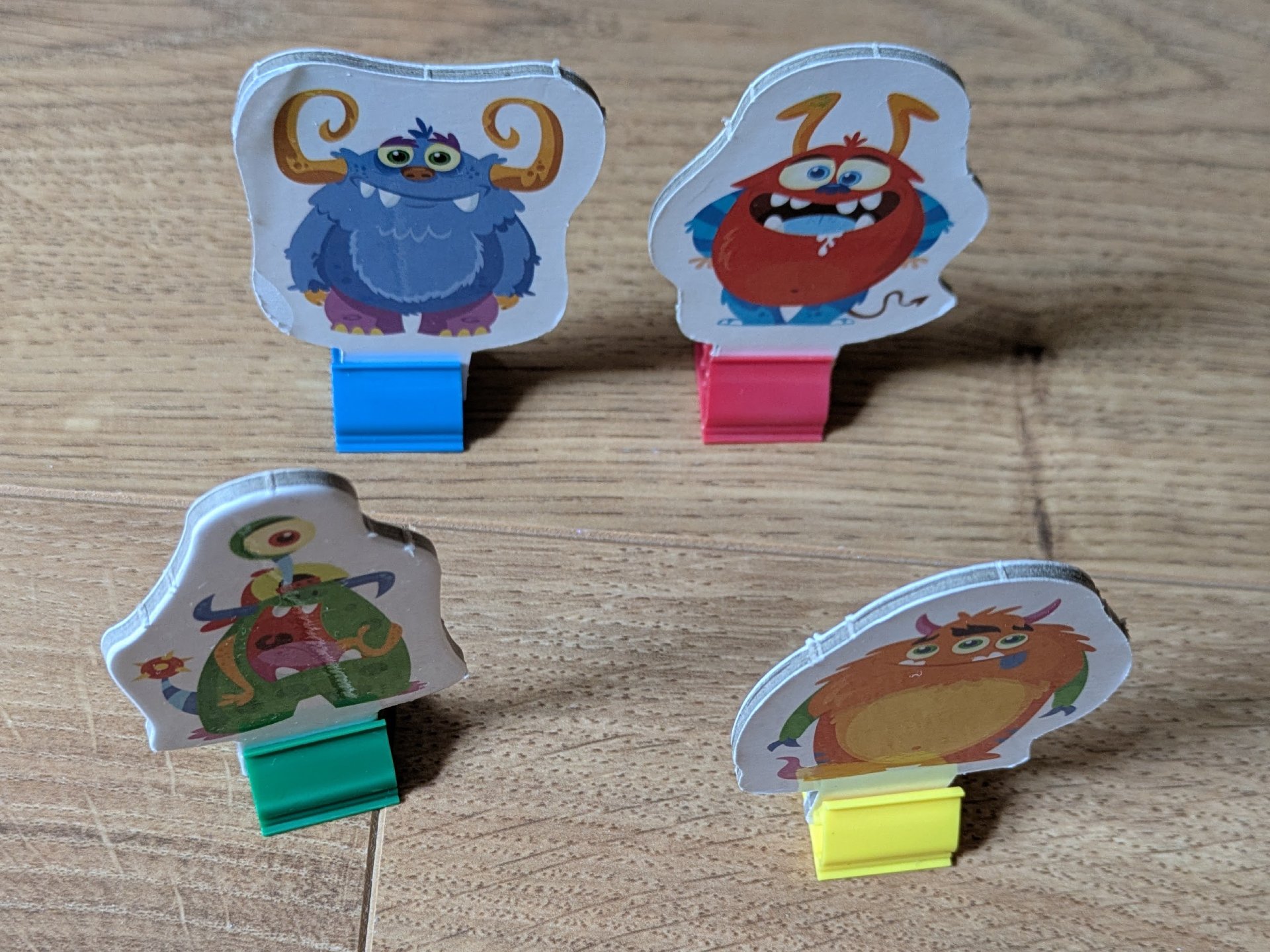 Les personnages du jeu