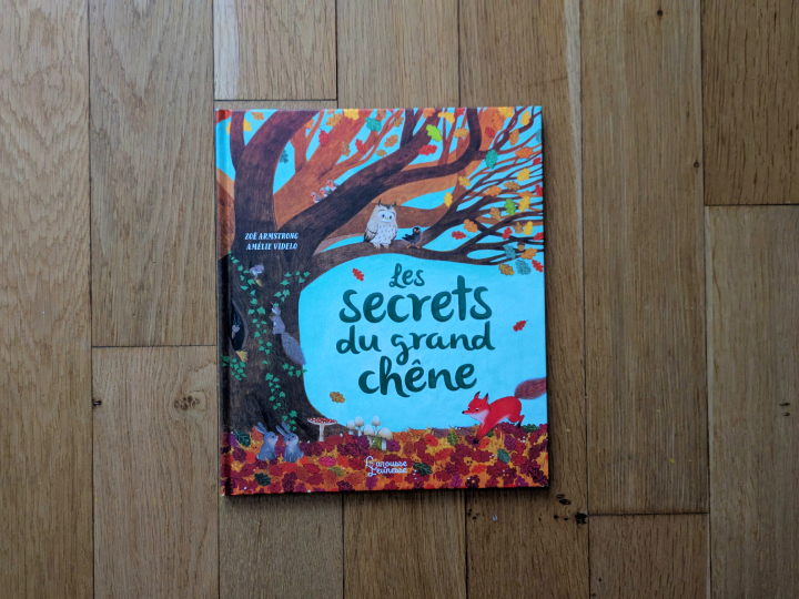 Les secrets du grand chêne de Zoe Amstrong et Amélie Videlo.