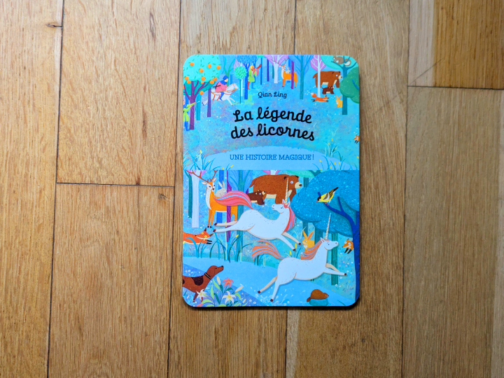 Le livret la légende des licornes