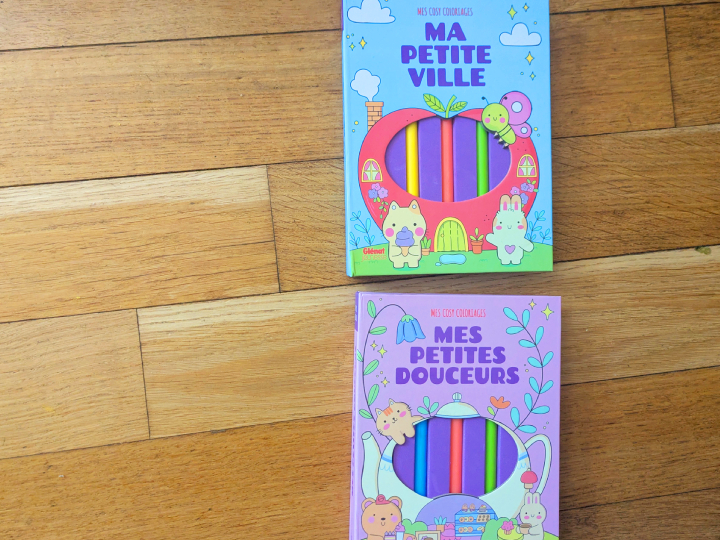 Mes cosy coloriages Ma petite ville et mes petites douceurs de Angelina De Sol.