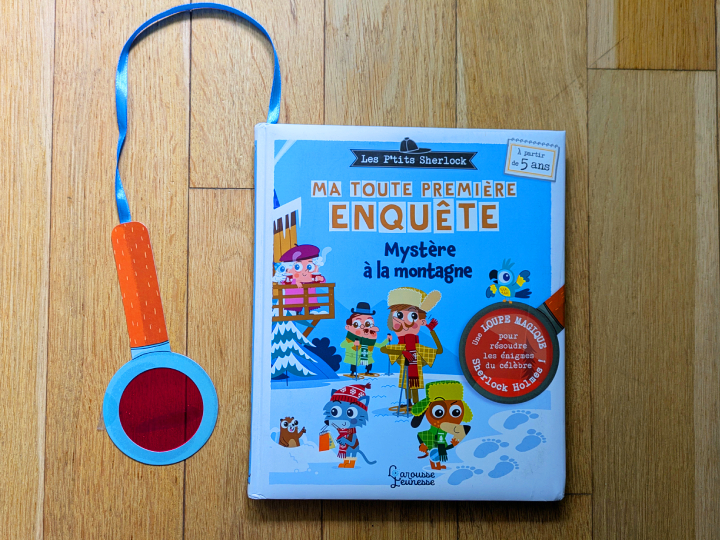 Ma toute première enquête - Mystère à la montagne de Sandra Lebrun et Patrick Morize.