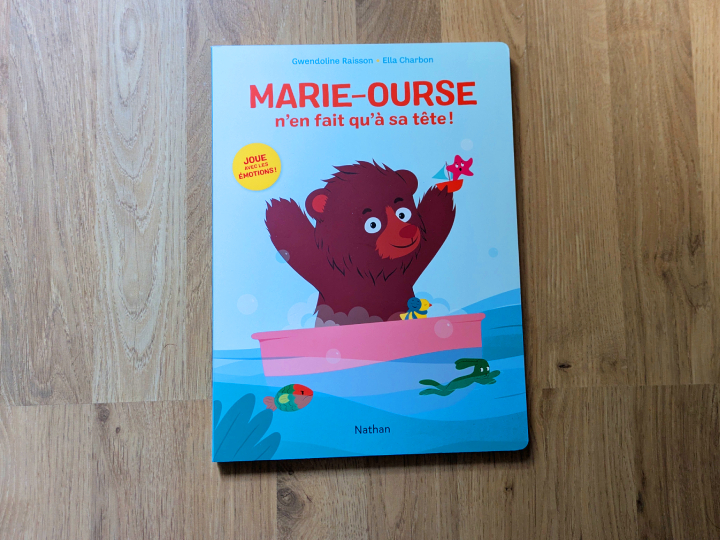 Marie-Ourse n'en fait qu'à sa tête ! de Gwendoline Raisson et Ella Charbon.