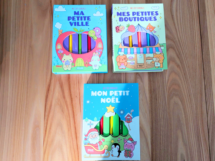 Mon petit Noël - Mes cosy coloriage de Angelina De Sol.