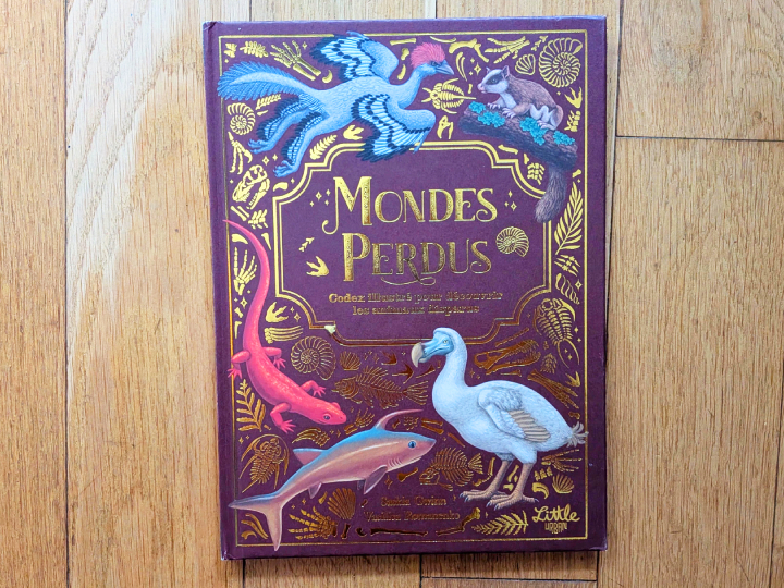 Mondes perdus : Codex illustré pour découvrir les animaux disparus de Saskia Gwinn et Vasilia Romanenko