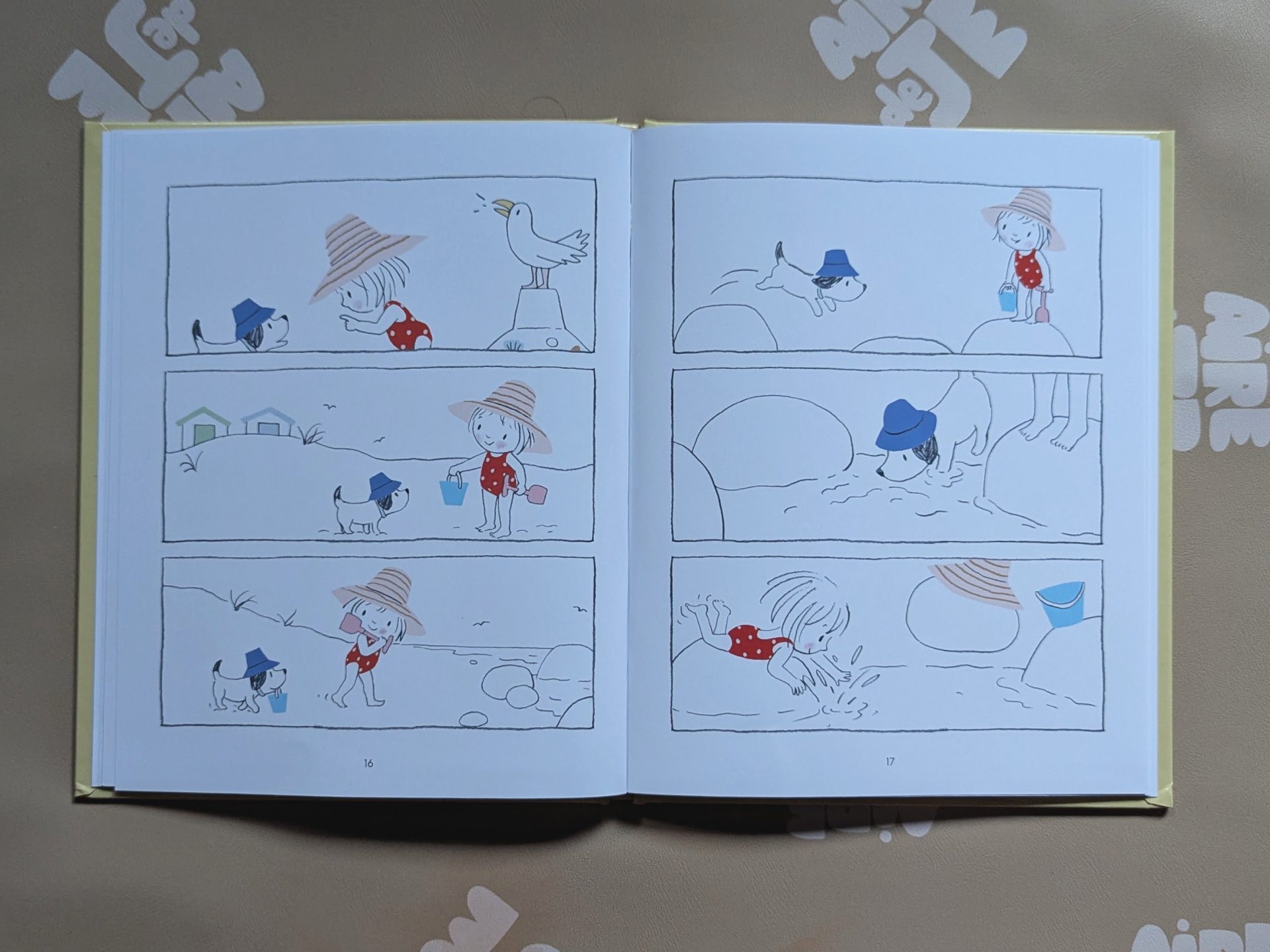 Des illustrations colorées