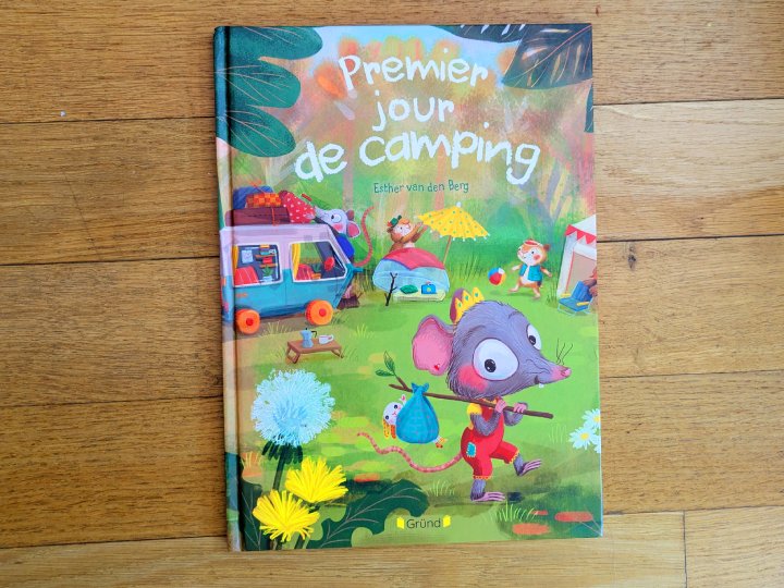 Premier jour de camping de Esther van den Berg.