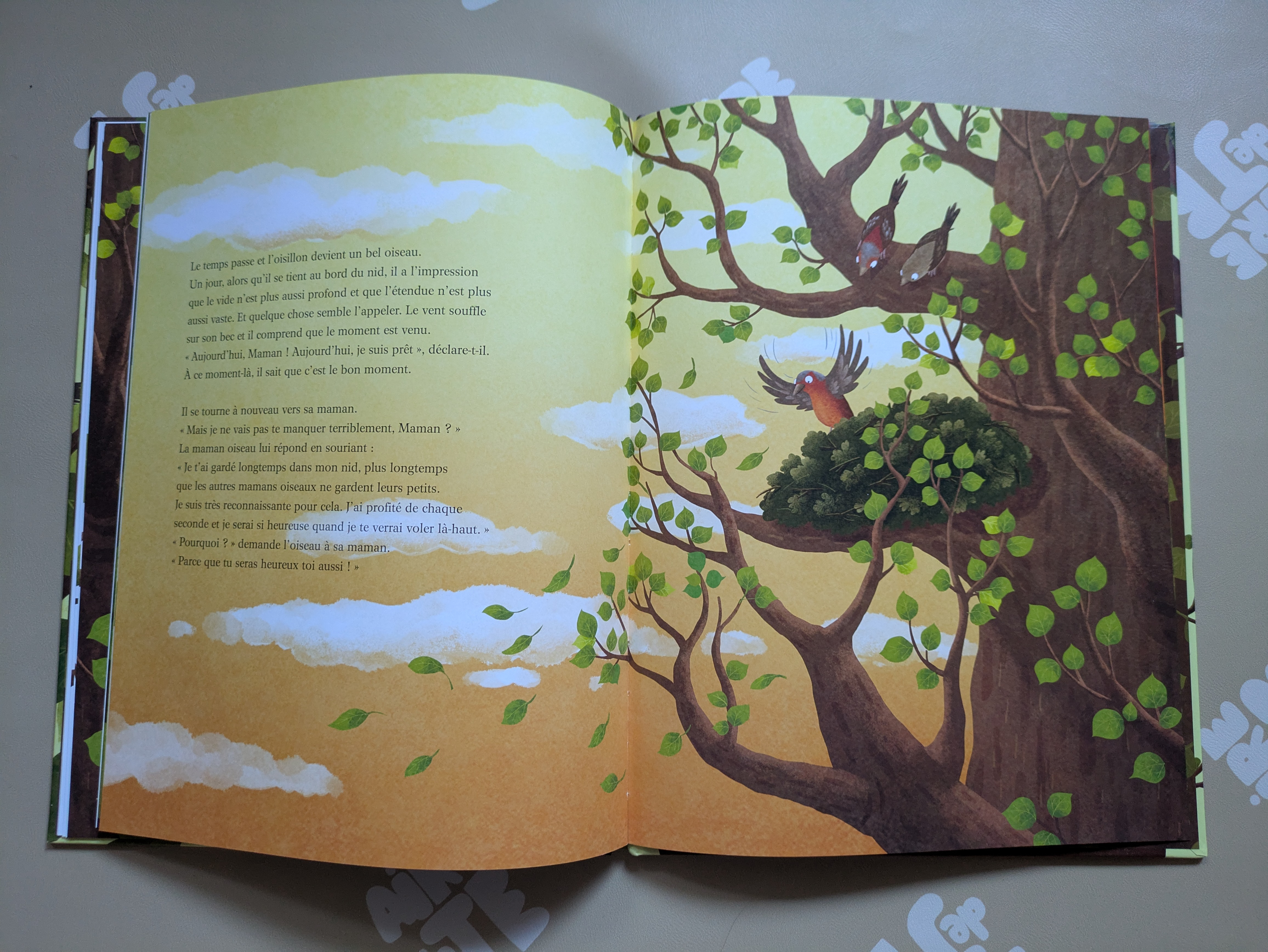 Des illustrations colorées