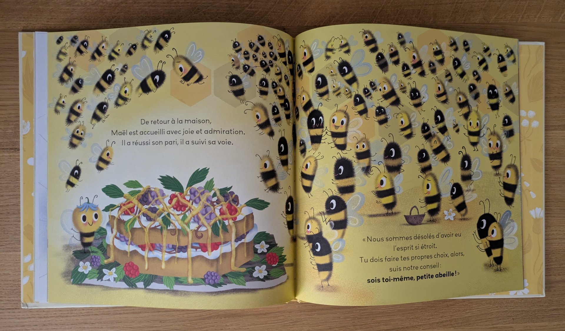 De très belles illustrations, attachantes