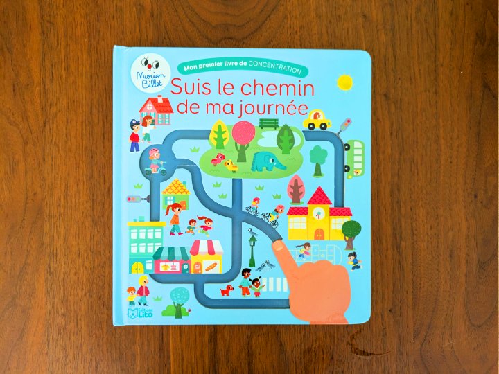 Mon premier livre de concentration: Suis le chemin de ma journée