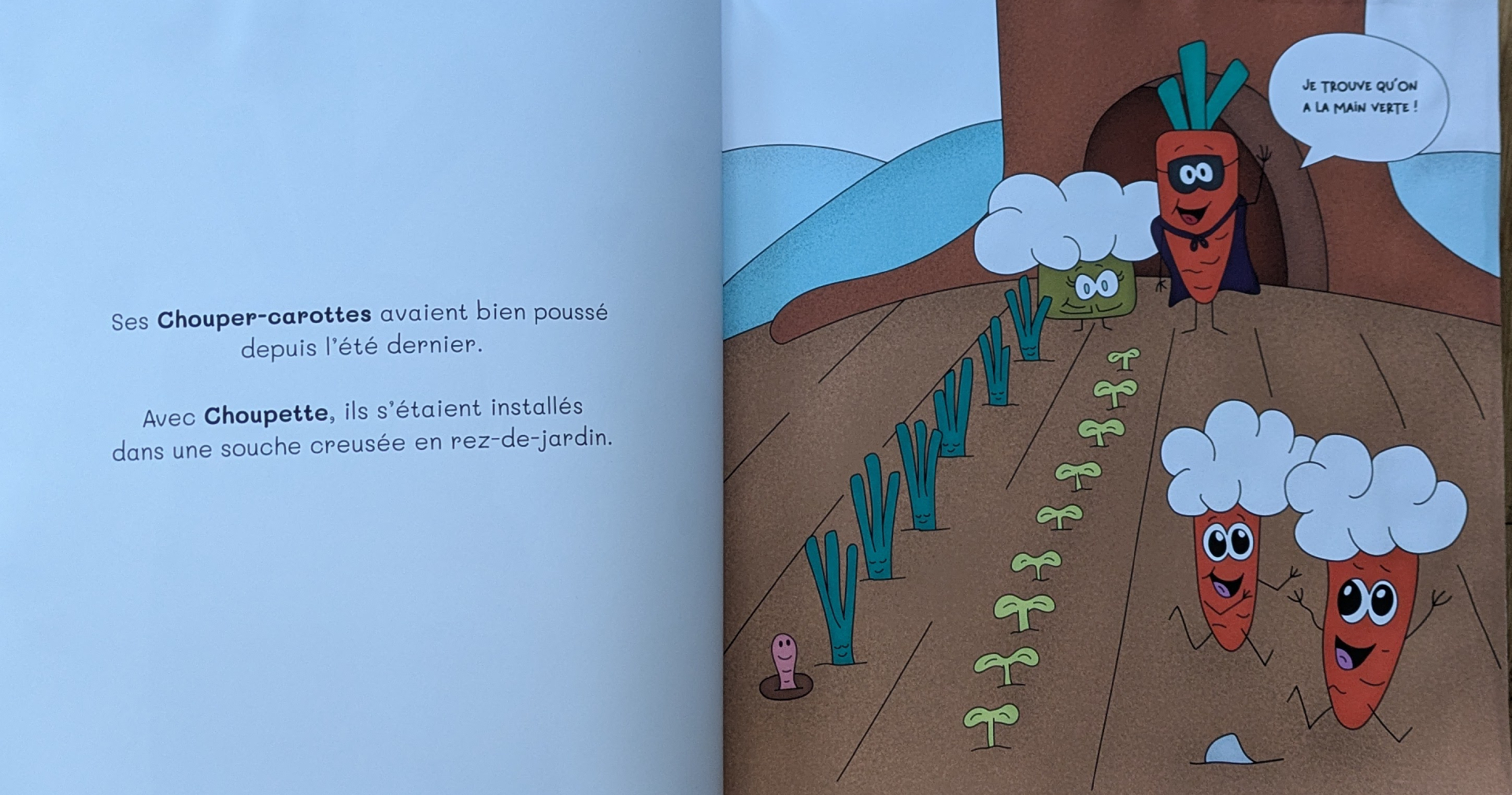 Des illustrations colorées