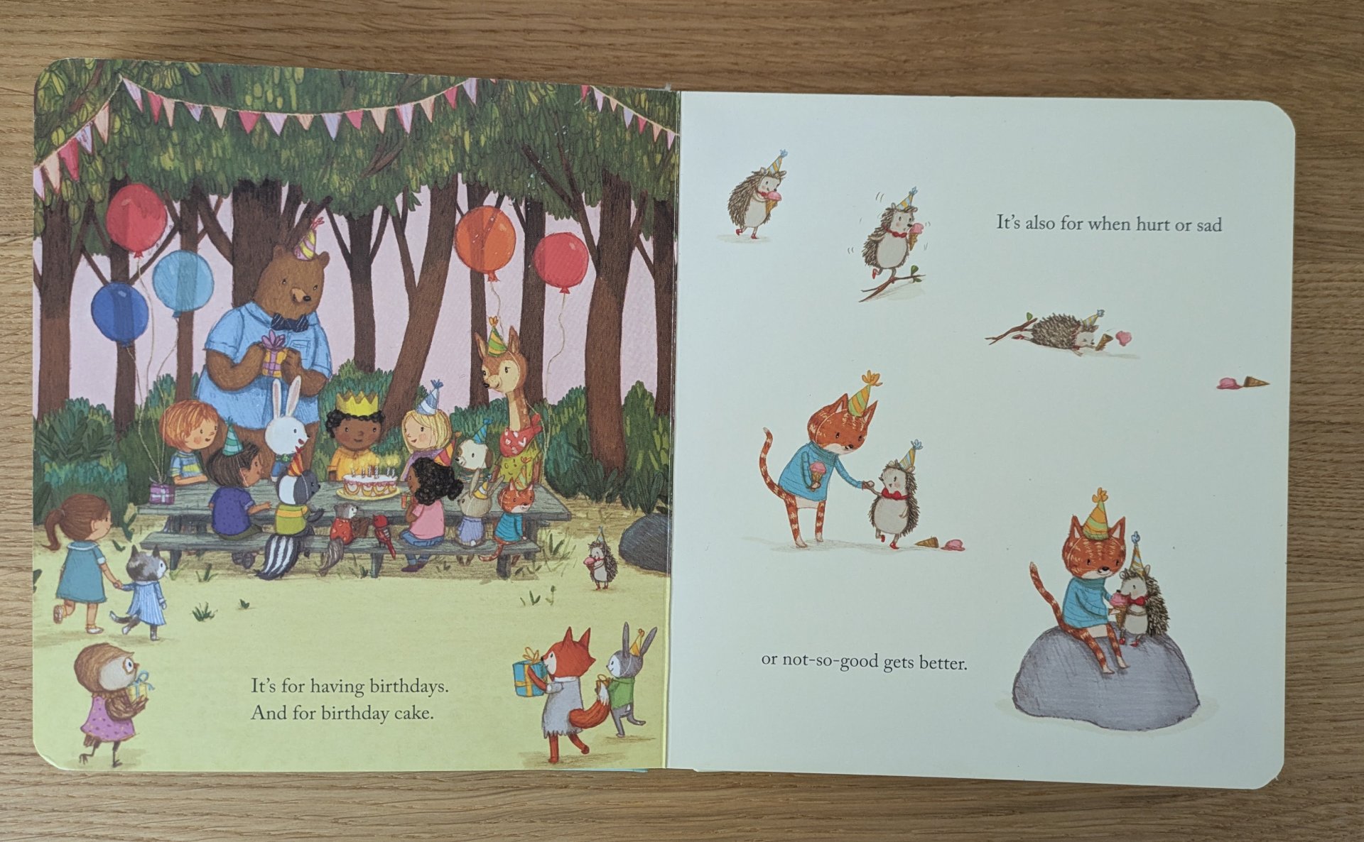 Des illustrations très colorées et jolies