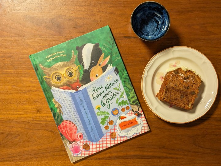 Une bonne histoire pour le goûter avec Litouho de Christelle Saquet et Tatjana Mai-Wyss